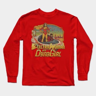 Electra Woman and Dyna Girl 1976 Long Sleeve T-Shirt